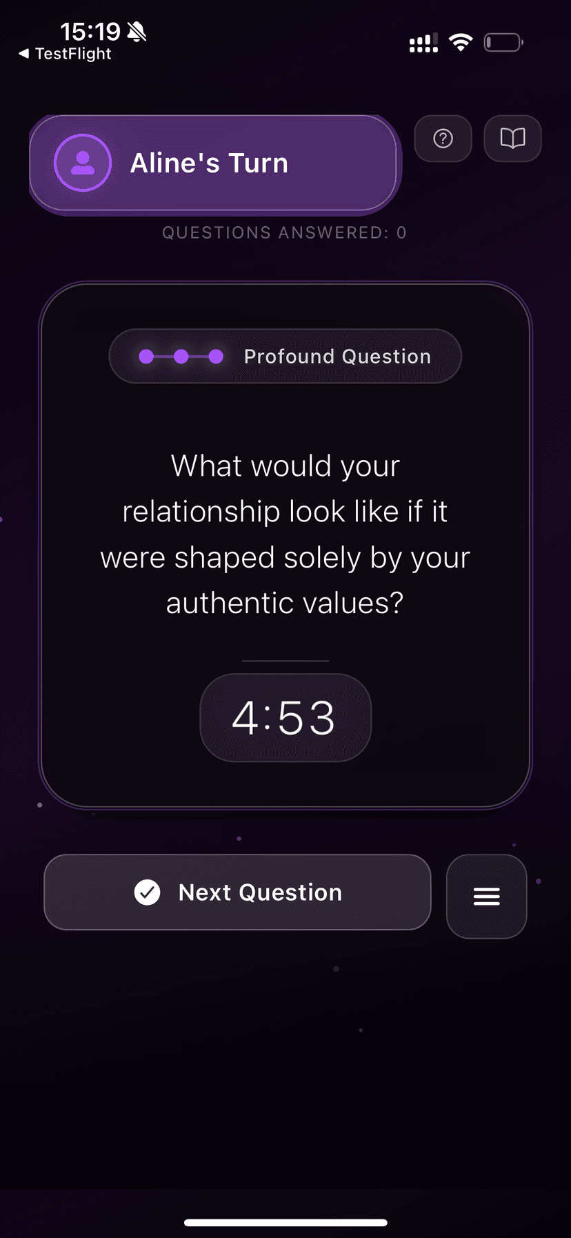 Profound level questions